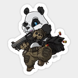 Monium the Panda Sticker